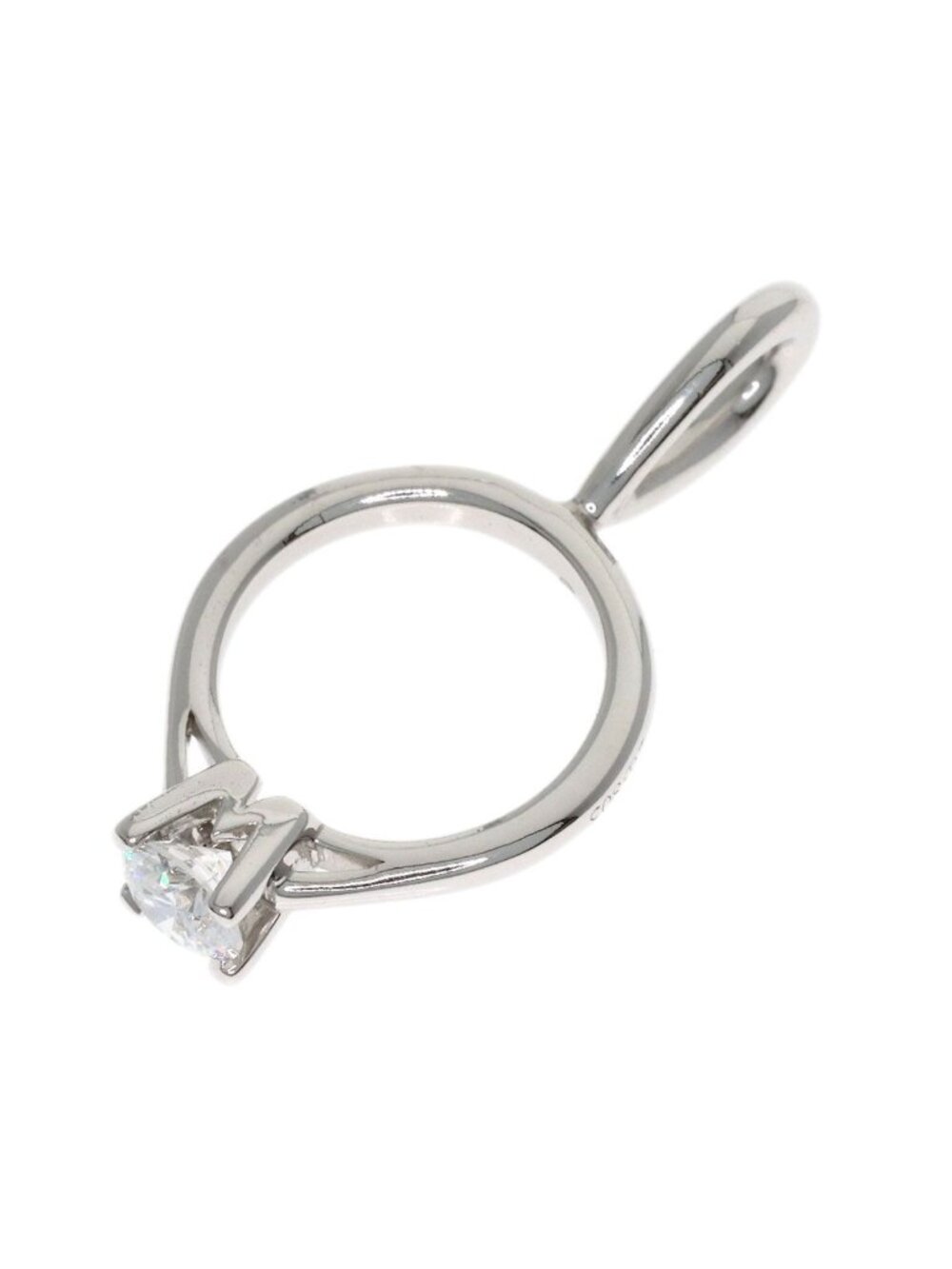 Harry Winston HW Ring Diamond Pendant